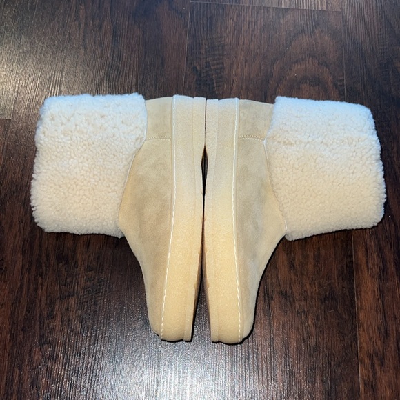 M. GEMI Italian calf suede shearling boot - Size 39 New - Picture 6 of 11